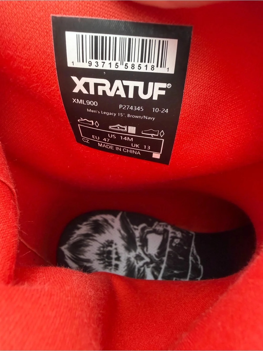 NEW XTRATUF MEN'S 15